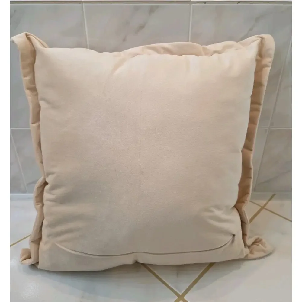 New Set of 2 Fall Autumn Farmhouse Throw Pillows Meet Me At The Pumpkin Patch...